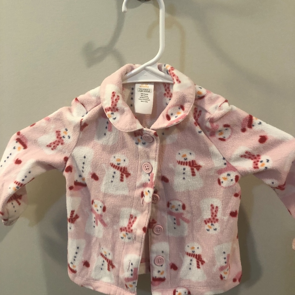 Kids Snowman Pajama set